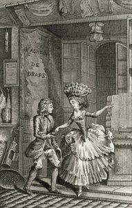 Wyzwolenie - w „Historii dzień po dniu kobiety Republiki Francuskiej”, Restif de La Bretonne (1734-1806), Genewa 1791-1794. autorstwa French School