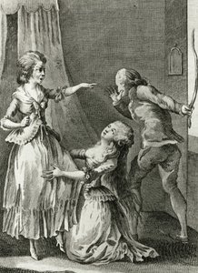 Wyzwolenie - w „Historii dzień po dniu kobiety Republiki Francuskiej”, Restif de La Bretonne (1734-1806), Genewa 1791-1794. autorstwa French School