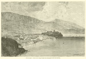 Wyspa Lipari (rycina) autorstwa French School