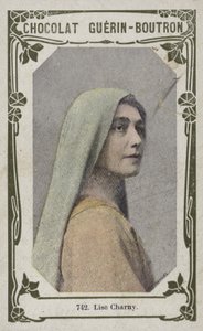 Lise Charny (kolorowe zdjęcie) autorstwa French School