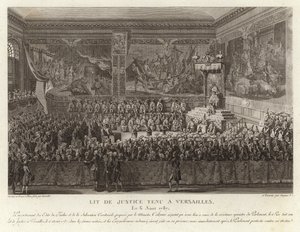 Lit de Justice odbyła się w Wersalu autorstwa French School