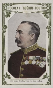 Lord Minto, wicekról Indii (kolorowe zdjęcie) autorstwa French School
