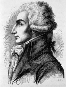 Louis Michel Lepeletier, markiz de Saint-Fargeau (Saint Fargeau), polityk francuski (1760-1793) - w „Historii Francji” Henri Martina autorstwa French School