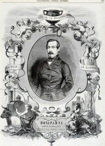 Ludwik Napoleon Bonaparte (Louis-Napoleon III), Prezydent Republiki Francuskiej - Ill. autorstwa French School