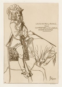 Ludwik XIII, król Francji, 1640 autorstwa French School
