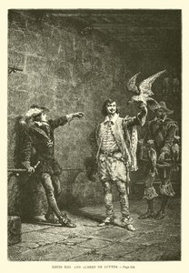 Ludwik XIII i Albert de Luynes autorstwa French School