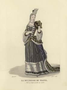 Louise Benedicte de Bourbon, księżna Maine autorstwa French School
