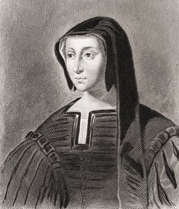 Ludwika Sabaudzka, księżna Angouleme (1476-1531) i regentka Francji (akwaforta) autorstwa French School