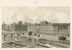Luwr, 1867 autorstwa French School