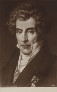 Luigi Cherubini, kompozytor włoski (1760-1842) autorstwa French School
