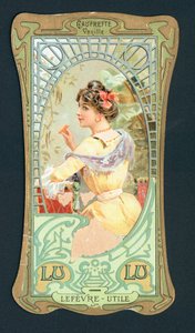 Karta reklamowa Lulu, francuski autorstwa French School