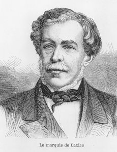 Luís Alves de Lima e Silva, książę Caxias (grafika) autorstwa French School