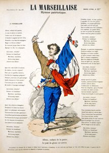 Teksty do „”La Marseillaise”. Obraz Epinal