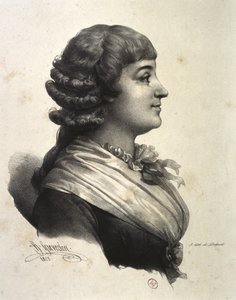 MADAME ROLAND (Marie-Jeanne Roland de la Platière) autorstwa French School