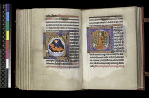 MS 300 f.206v-207r, Sufrażystka do św. autorstwa French School