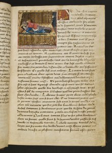 MS Hunter 252 012r Strona ze stu nowych wiadomości, c.1461-62 autorstwa French School