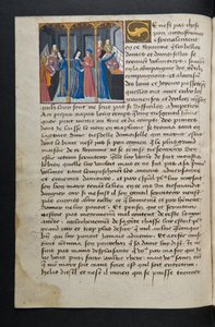 MS Hunter 252 062v Strona ze stu nowych wiadomości, c.1461-62 autorstwa French School