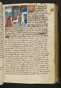 MS Hunter 252 066r Strona ze stu nowych wiadomości, c.1461-62 autorstwa French School