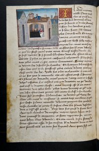 MS Hunter 252 097v Strona ze stu nowych wiadomości, c.1461-62 autorstwa French School