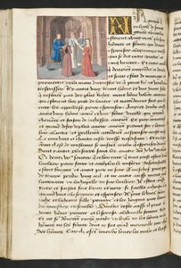MS Hunter 252 120v Strona z Cent Nouvelles Nouvelles, c.1461-62 autorstwa French School