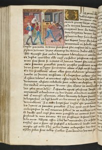 MS Hunter 252 152v Strona ze stu nowych wiadomości, c.1461-62 autorstwa French School
