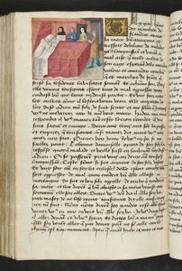 MS Hunter 252 164v Strona z Cent Nouvelles Nouvelles, c.1461-62 autorstwa French School