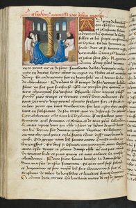 MS Hunter 252 165v Strona z Cent Nouvelles Nouvelles, c.1461-62 autorstwa French School