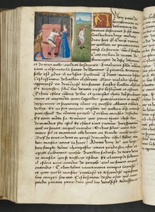 MS Hunter 252 167v Strona ze stu nowych wiadomości, c.1461-62 autorstwa French School