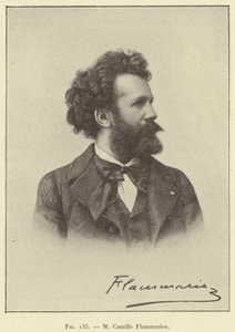 M Camille Flammarion (grawerunek) autorstwa French School
