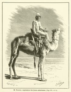 M Foureau, badacz saharyjskich wydm (rycina) autorstwa French School