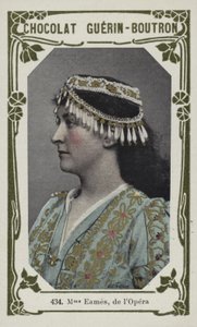 Madame Eames, de lOpera (kolorowe zdjęcie) autorstwa French School