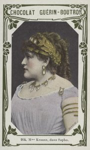 Madame Krauss w Safo (kolorowe zdjęcie) autorstwa French School