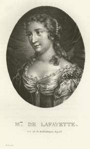 Madame de Lafayette autorstwa French School