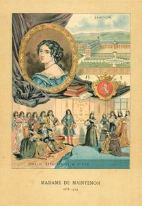 Madame de Maintenon autorstwa French School