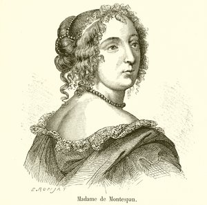 Madame de Montespan autorstwa French School
