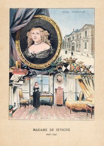 Madame de Sevigne autorstwa French School
