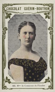 Madame hrabina Flandrii (kolorowe zdjęcie) autorstwa French School