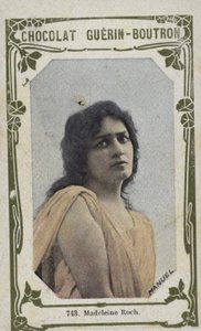 Madeleine Roch (kolorowe zdjęcie) autorstwa French School
