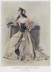 Mademoiselle Pannetier jako Nelly w Falstaff