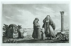 Kobiety maltańskie, ze starożytnej i współczesnej Malty autorstwa Pierre Marie Louis de Boisgelin de Kerdu, opublikowane w 1805 r. autorstwa French School