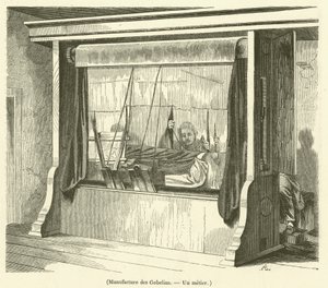 Produkcja des Gobelins, handel (grawerowanie) autorstwa French School