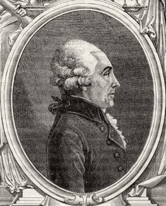 مارک-ګیلوم الیکسس ویډیر، د "Histoire de la Revolution Francaise" څخه د لوئس بلانک (1811-82) پولی لخوا autorstwa French School