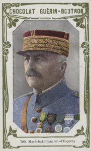Marechal Franchet-dEsperey (kolorowe zdjęcie) autorstwa French School