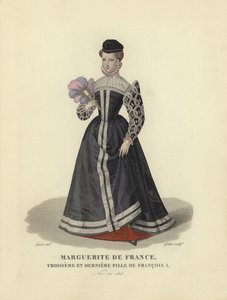Małgorzata Francuska, trzecia i najmłodsza córka króla Franciszka I Francji