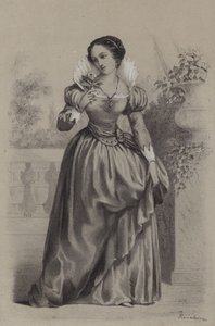 Marguerite Morus, Margaret More, Mistress Roper (Grawerowanie) autorstwa French School