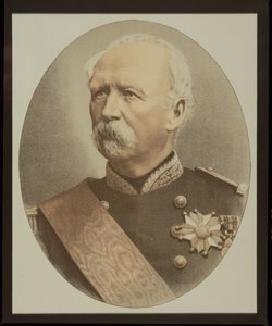 Marie-Edme-Patrice-Maurice de MacMahon (1808-93) hrabia de MacMahon i książę Magenta (kolor lito)