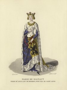 Maria Hainaut, żona Ludwika I, księcia Bourbon