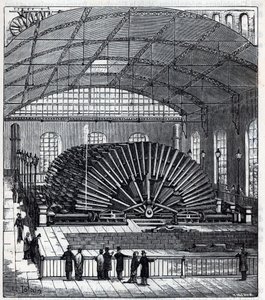 Maszyna hydrauliczna Marly, zbudowana przez inżyniera Xaviera Dufrayera autorstwa French School
