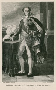 Marszałek Guillaume-Marie-Anne, hrabia Brune autorstwa French School