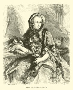 Maria Leczińska autorstwa French School